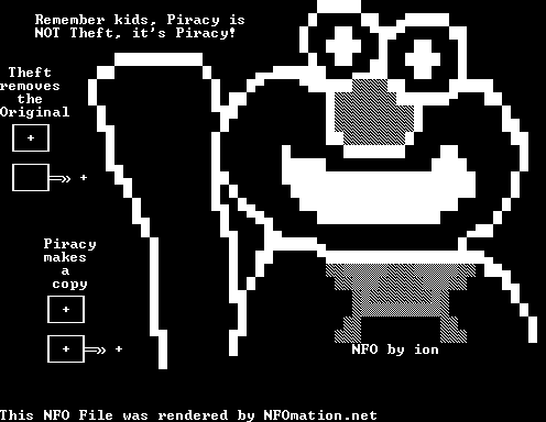 mascot.nfo rendered as an image